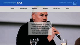 What Bda-hessen.de website looked like in 2018 (5 years ago)