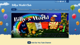 What Billysworld.biz website looked like in 2018 (5 years ago)