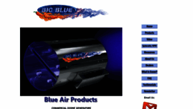 What Blueairproducts.com website looked like in 2018 (5 years ago)
