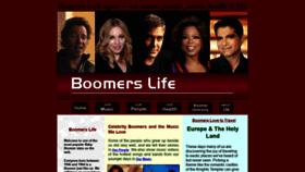 What Boomerslife.org website looked like in 2018 (5 years ago)