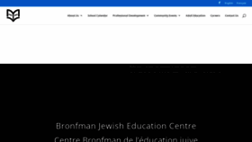 What Bjec.org website looked like in 2018 (5 years ago)