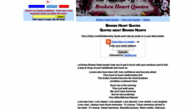 What Brokenheartquotes4u.com website looked like in 2018 (5 years ago)