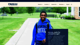 What Brehm.org website looked like in 2018 (6 years ago)