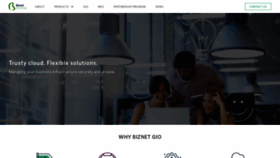 What Biznetgio.com website looked like in 2018 (5 years ago)
