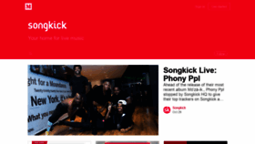 What Blog.songkick.com website looked like in 2018 (5 years ago)