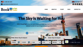 What Bookmyflightticket.com website looked like in 2018 (5 years ago)