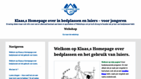 What Bedplassen-luiers.nl website looked like in 2018 (5 years ago)