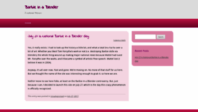 What Barbieinablender.org website looked like in 2018 (5 years ago)