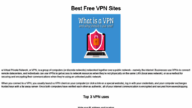 What Best-free-vpn-sites.blogspot.com website looked like in 2018 (5 years ago)