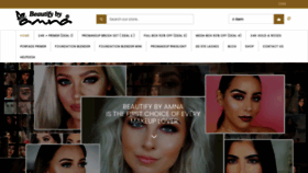What Bbamna.com website looked like in 2018 (6 years ago)