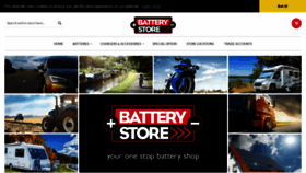 What Batterystore.co.uk website looked like in 2018 (5 years ago)