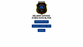 What Bkd.blitarkota.go.id website looked like in 2018 (5 years ago)