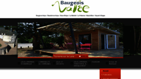 What Baugeoisvallee.fr website looked like in 2018 (5 years ago)
