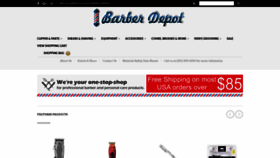 What Barberdepots.com website looked like in 2018 (5 years ago)