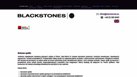What Blackstones.eu website looked like in 2018 (5 years ago)