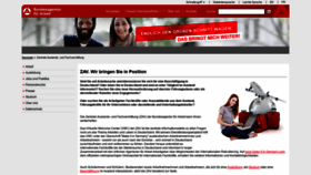 What Ba-auslandsvermittlung.de website looked like in 2018 (5 years ago)