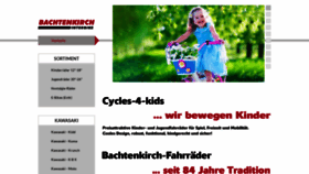 What Bachtenkirch.com website looked like in 2018 (5 years ago)