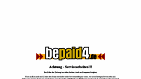 What Bepaid4.de website looked like in 2018 (5 years ago)