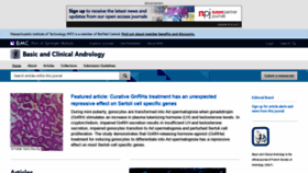 What Bacandrology.biomedcentral.com website looked like in 2018 (5 years ago)