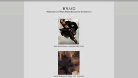 What Braid.com website looked like in 2018 (5 years ago)