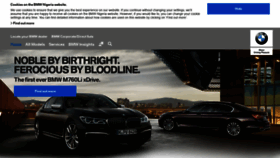 What Bmw-nigeria.com website looked like in 2018 (5 years ago)