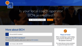 What Bch-uk.org website looked like in 2018 (5 years ago)