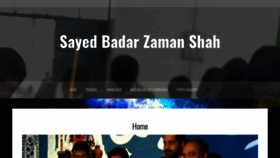 What Badarzaman.com website looked like in 2018 (5 years ago)