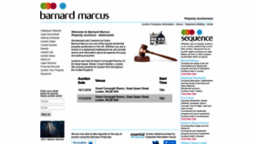 What Barnardmarcusauctions.co.uk website looked like in 2018 (5 years ago)