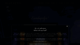 What Bluehotel.se website looked like in 2018 (5 years ago)