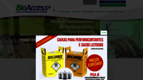 What Bioaccess.com.br website looked like in 2018 (6 years ago)