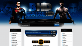What Baixehd.com website looked like in 2018 (5 years ago)