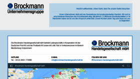 What Brockmann.digital website looked like in 2018 (5 years ago)