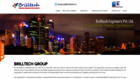 What Brilltech.in website looked like in 2018 (5 years ago)