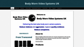 What Bodywornvideosystems.co.uk website looked like in 2018 (5 years ago)