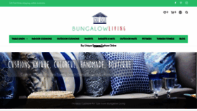 What Bungalowliving.com.au website looked like in 2018 (5 years ago)