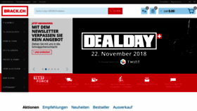 What Brack.ch website looked like in 2018 (7 years ago)