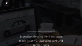 What Brocoders.com website looked like in 2018 (6 years ago)
