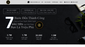 What Banlatrieuphu.com website looked like in 2018 (6 years ago)