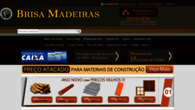 What Brisamadeiras.com.br website looked like in 2018 (5 years ago)