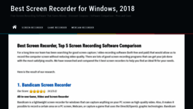 What Best-screen-recorder.com website looked like in 2018 (5 years ago)