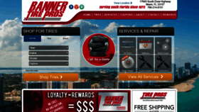 What Bannertirepros.com website looked like in 2018 (6 years ago)