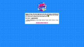 What Blablaland.co website looked like in 2018 (5 years ago)