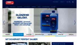 What Buzil.de website looked like in 2018 (5 years ago)