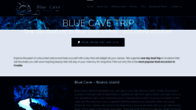 What Bluecavetrip.com website looked like in 2018 (5 years ago)