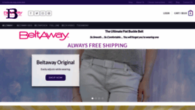 What Beltaway.com website looked like in 2018 (5 years ago)
