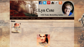 What Booksbylyncote.com website looked like in 2018 (5 years ago)