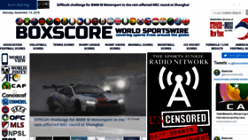What Boxscorenews.com website looked like in 2018 (5 years ago)