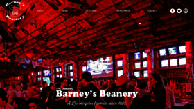 What Barneysbeanery.com website looked like in 2018 (5 years ago)
