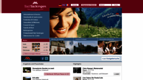 What Bad-saeckingen-tourismus.de website looked like in 2018 (5 years ago)