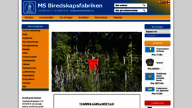 What Biredskapsfabriken.se website looked like in 2018 (5 years ago)